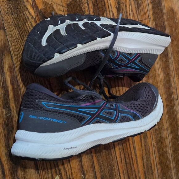 Women's ASICS Gel Contend 7 Amplifoam Sneakers Shoes Size 8 - Picture 1 of 7